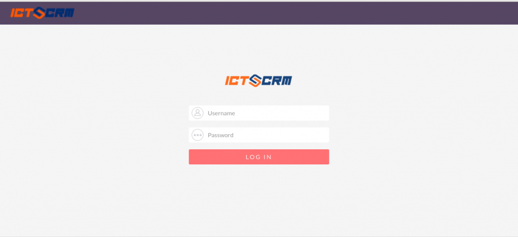 ICT CRM login